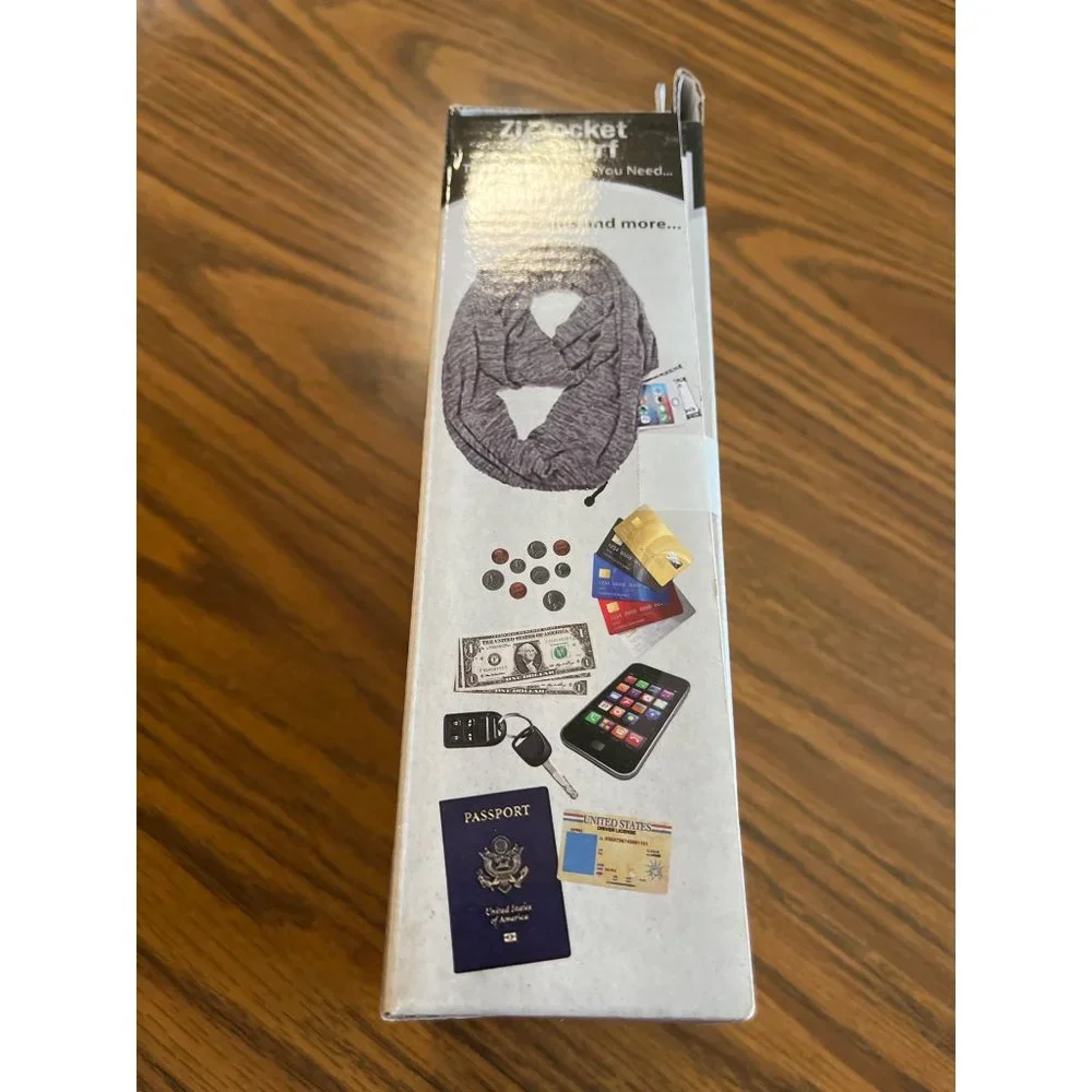 As Seen On TV ZiPocket scarf